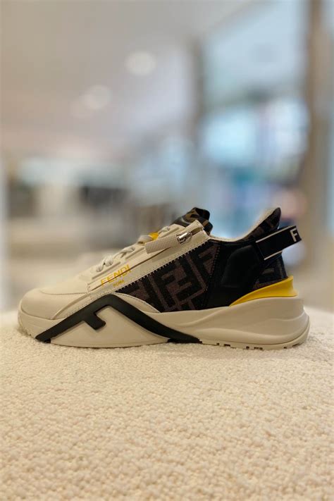 fendi flow white|Fendi flow sneakers men's.